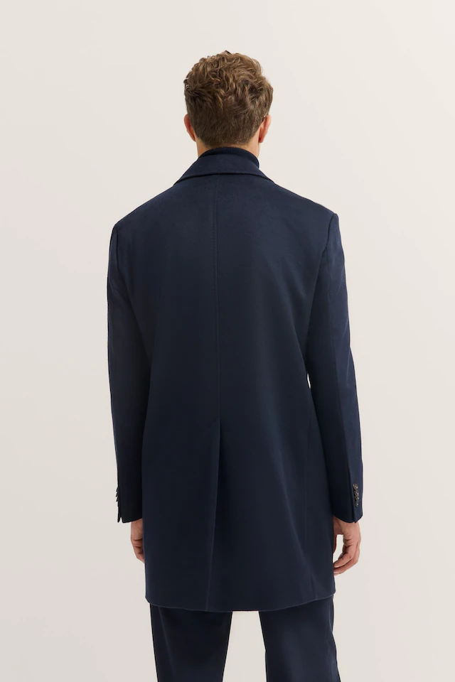 bugatti Kurzmantel »Kaschmir« im Modern Fit mit Knopfleiste