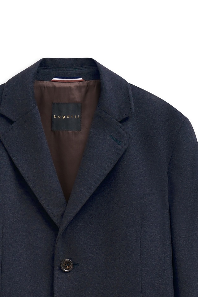 bugatti Kurzmantel »Kaschmir« im Modern Fit mit Knopfleiste