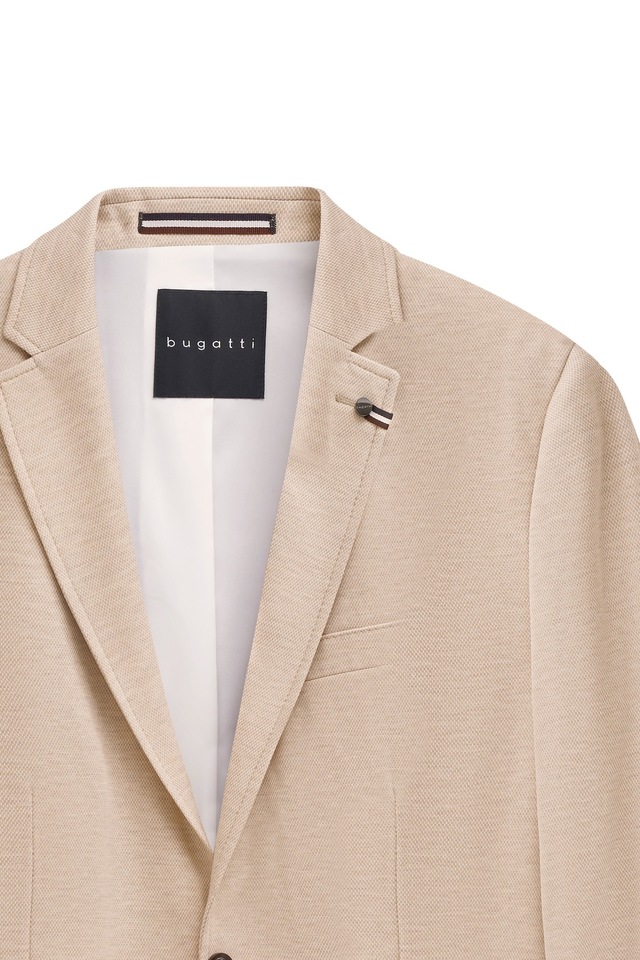 bugatti Sakko »Modern Fit« Jersey Stretch mit Taschen