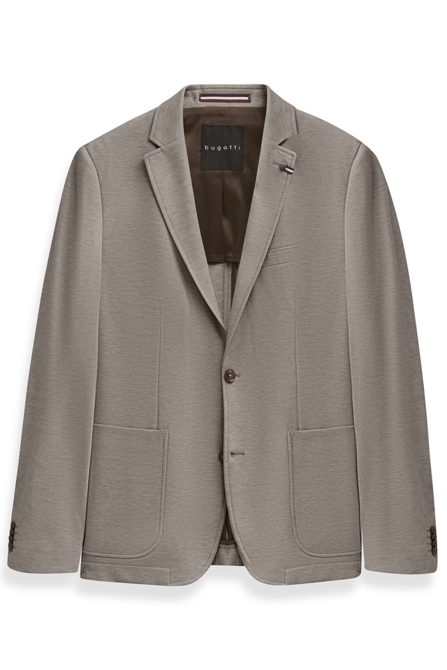 bugatti Sakko »Modern Fit« Jersey Stretch mit Taschen