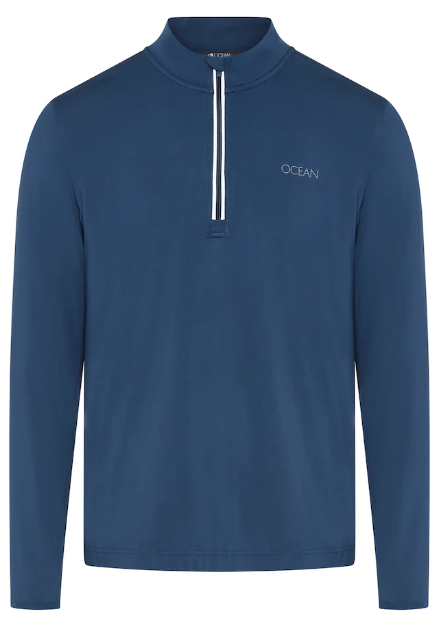 Ocean Sportswear Funktionsshirt »atmungsaktiv , quick dry« schmale Passform, Langarm, mit Reißverschluss am Ausschnitt