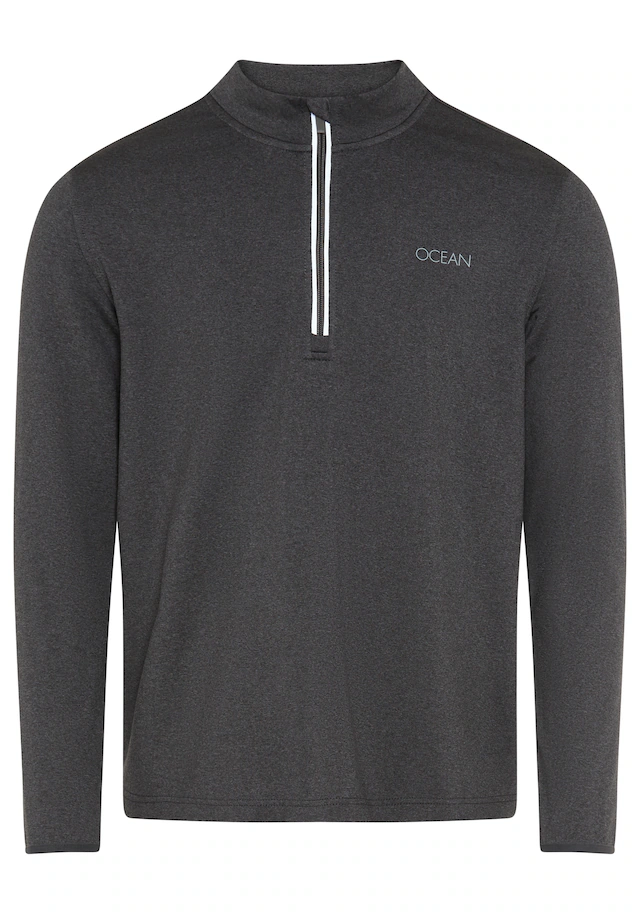 Ocean Sportswear Funktionsshirt »atmungsaktiv , quick dry« schmale Passform, Langarm, mit Reißverschluss am Ausschnitt