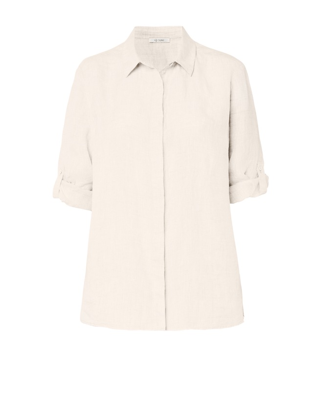 TONI Klassische Bluse »Clay 3/4-Arm« aus sommerlicher Leinenqualität
