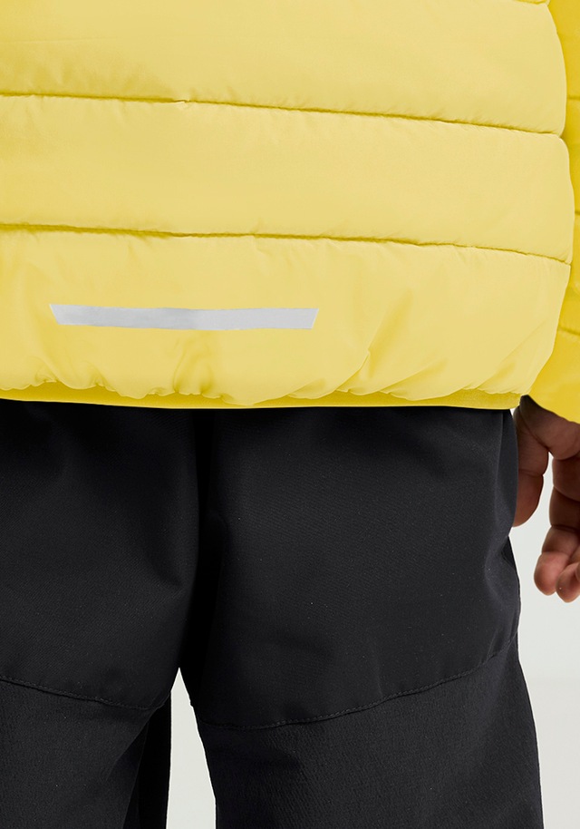 Jack Wolfskin Outdoorjacke »ZENON JKT KIDS« mit Kapuze für Kinder, im Puffer-Design, wasserabweisend, winddicht, mit Kapuze