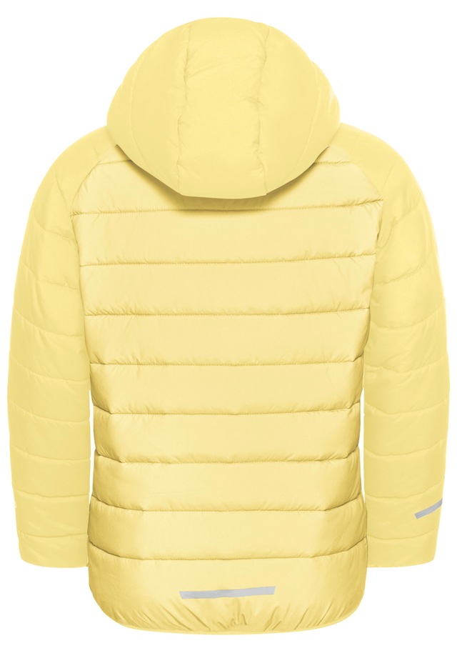 Jack Wolfskin Outdoorjacke »ZENON JKT KIDS« mit Kapuze für Kinder, im Puffer-Design, wasserabweisend, winddicht, mit Kapuze
