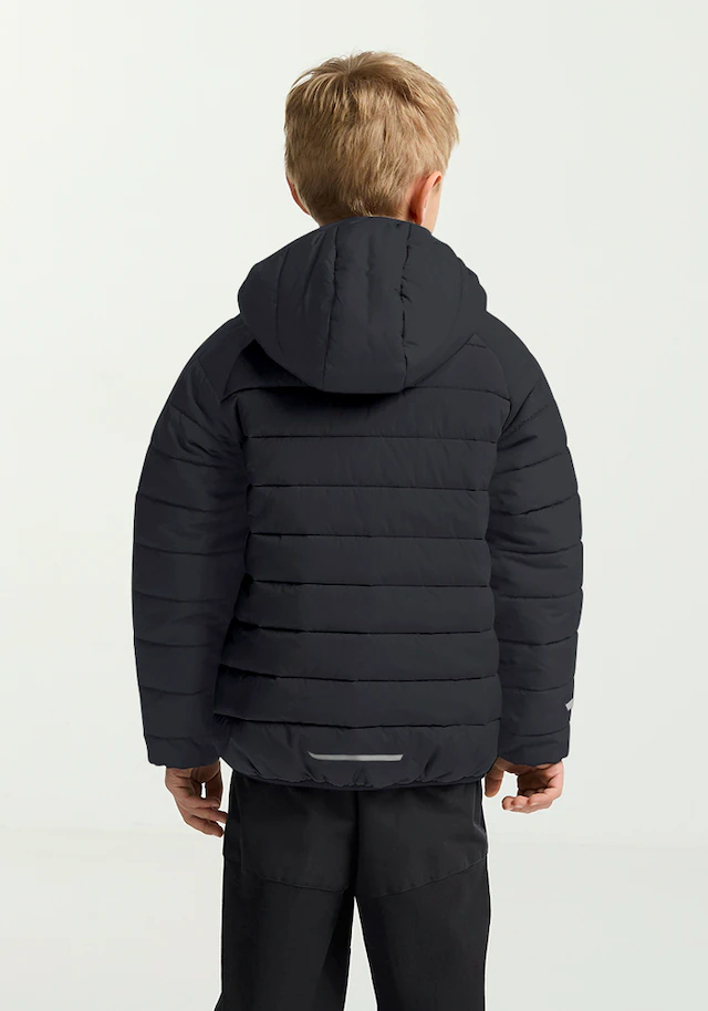 Jack Wolfskin Outdoorjacke »ZENON JKT KIDS« mit Kapuze für Kinder, im Puffer-Design, wasserabweisend, winddicht, mit Kapuze