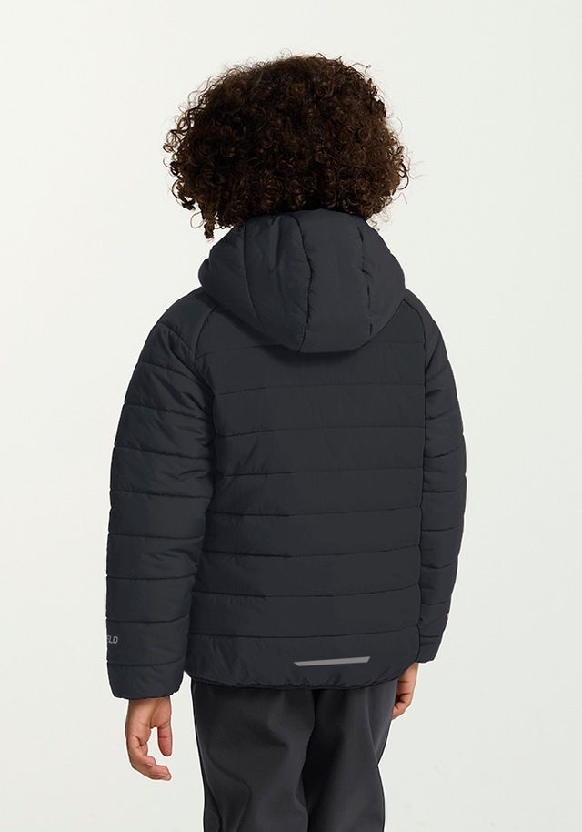 Jack Wolfskin Outdoorjacke »ZENON JKT KIDS« mit Kapuze für Kinder, im Puffer-Design, wasserabweisend, winddicht, mit Kapuze