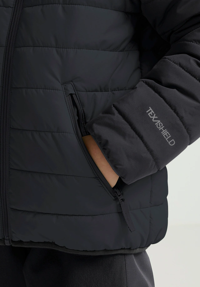 Jack Wolfskin Outdoorjacke »ZENON JKT KIDS« mit Kapuze für Kinder, im Puffer-Design, wasserabweisend, winddicht, mit Kapuze