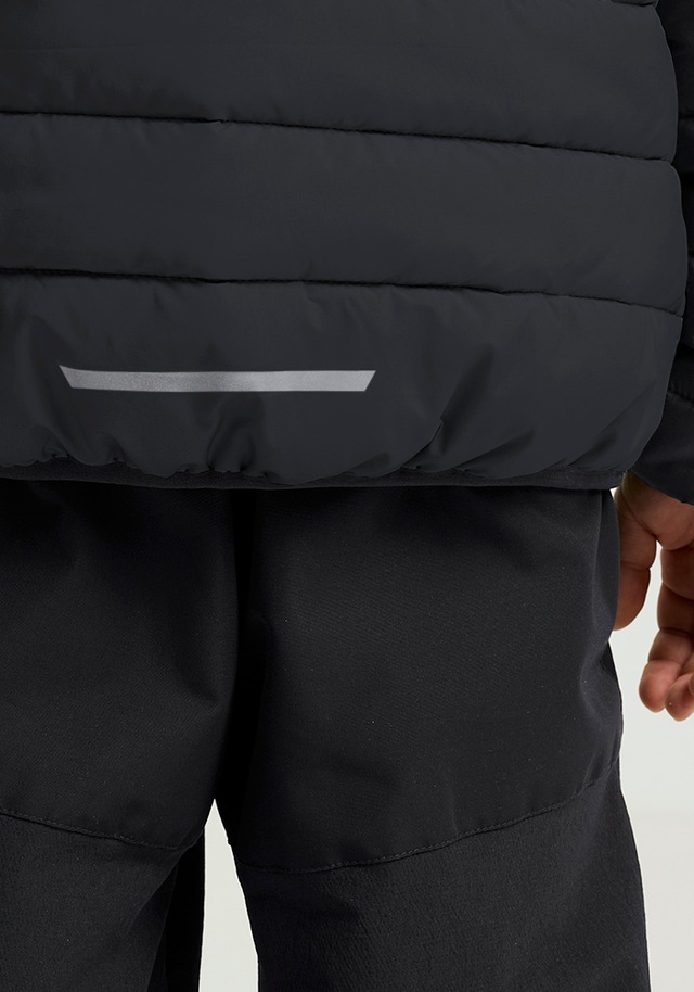 Jack Wolfskin Outdoorjacke »ZENON JKT KIDS« mit Kapuze für Kinder, im Puffer-Design, wasserabweisend, winddicht, mit Kapuze