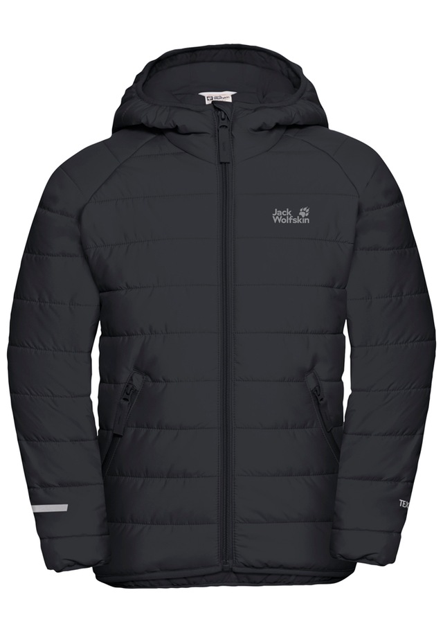 Jack Wolfskin Outdoorjacke »ZENON JKT KIDS« mit Kapuze für Kinder, im Puffer-Design, wasserabweisend, winddicht, mit Kapuze