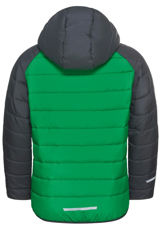 Jack Wolfskin Outdoorjacke »ZENON JKT KIDS« mit Kapuze für Kinder, im Puffer-Design, wasserabweisend, winddicht, mit Kapuze