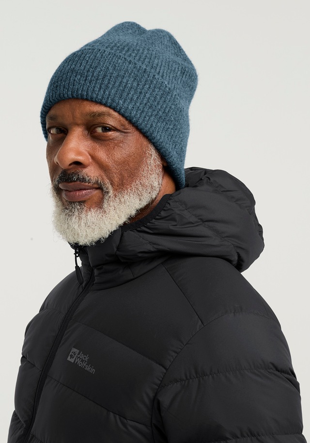 Jack Wolfskin Beanie »FUZZY BEANIE« Strickmütze, superweich, urbaner Look