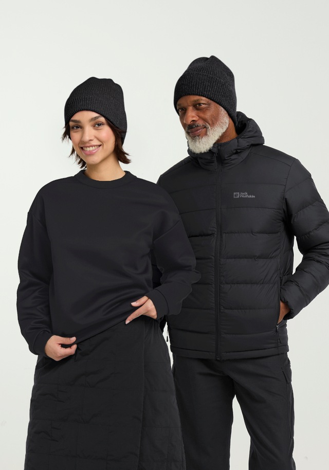 Jack Wolfskin Beanie »FUZZY BEANIE« Strickmütze, superweich, urbaner Look