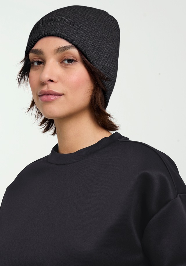 Jack Wolfskin Beanie »FUZZY BEANIE« Strickmütze, superweich, urbaner Look