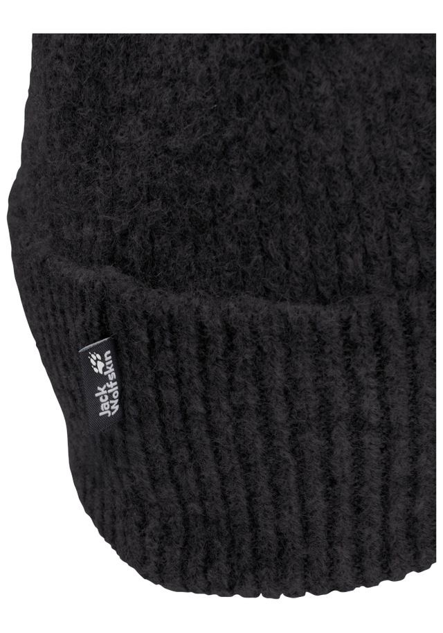 Jack Wolfskin Beanie »FUZZY BEANIE« Strickmütze, superweich, urbaner Look