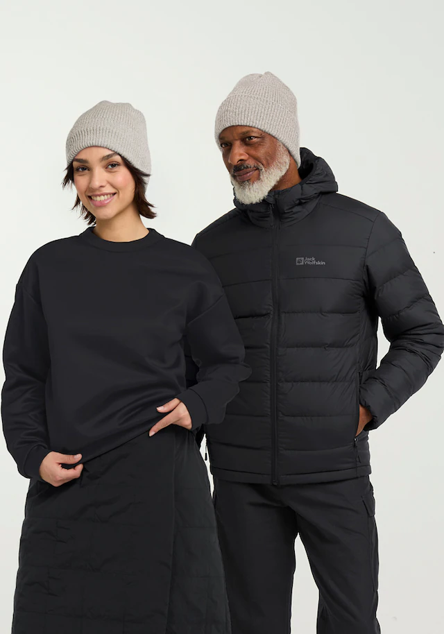 Jack Wolfskin Beanie »FUZZY BEANIE« Strickmütze, superweich, urbaner Look