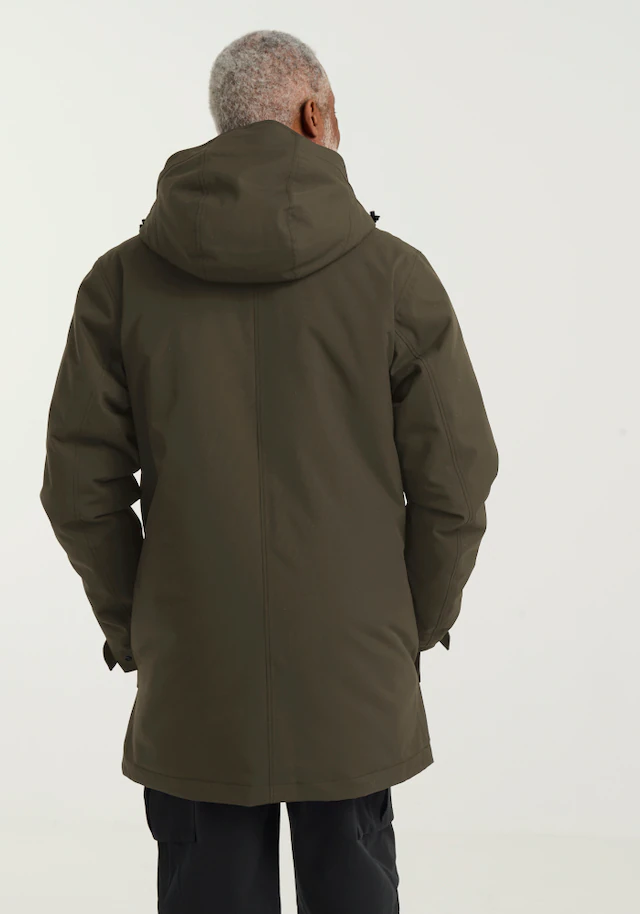 Jack Wolfskin Funktionsparka »CANYON SHIELD PARKA M« mit Kapuze mit TEXAPORE-Technologie, atmungsaktiv, wasserdicht, winddicht