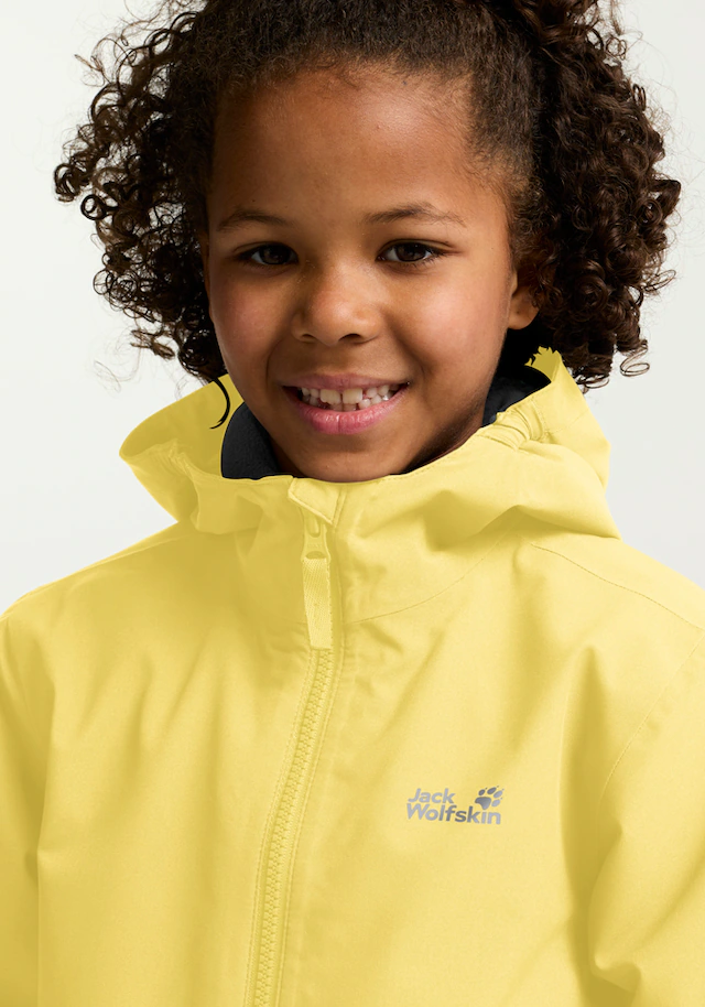 Jack Wolfskin Winterjacke »SNOW DAYS JKT KIDS« mit Kapuze für Kinder, mit Kapuze, wasserdicht, winddicht, atmungsaktiv