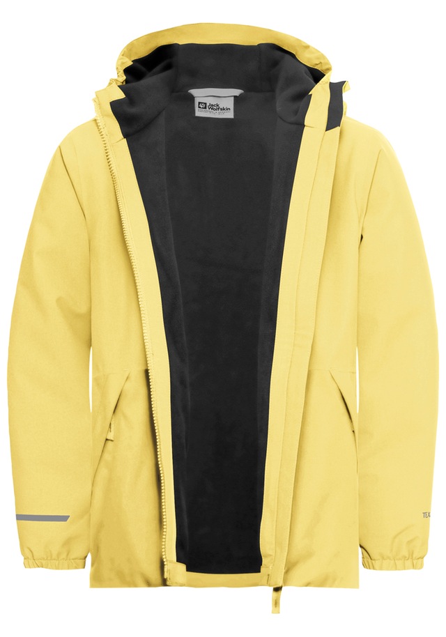 Jack Wolfskin Winterjacke »SNOW DAYS JKT KIDS« mit Kapuze für Kinder, mit Kapuze, wasserdicht, winddicht, atmungsaktiv