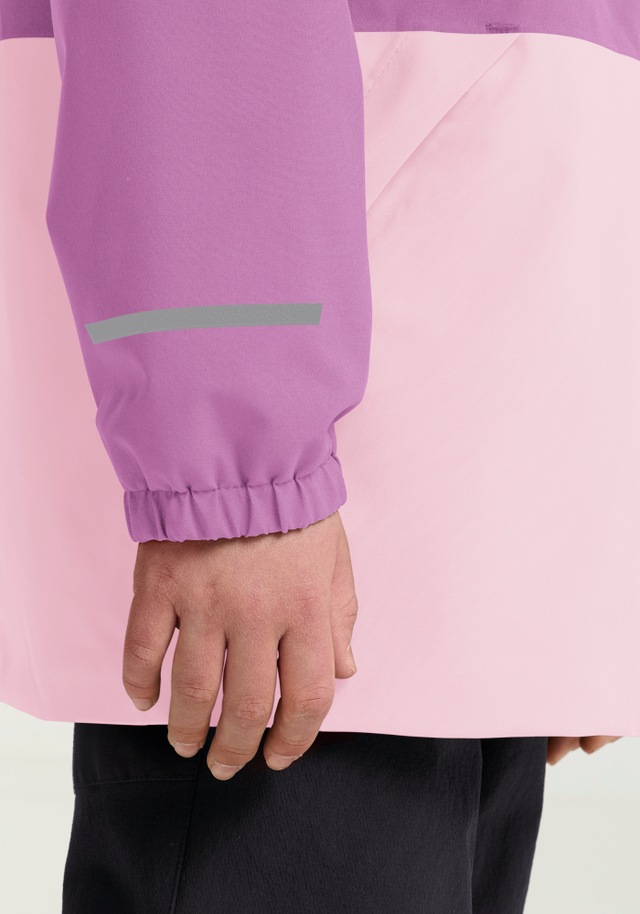 Jack Wolfskin Winterjacke »SNOW DAYS JKT KIDS« mit Kapuze für Kinder, mit Kapuze, wasserdicht, winddicht, atmungsaktiv