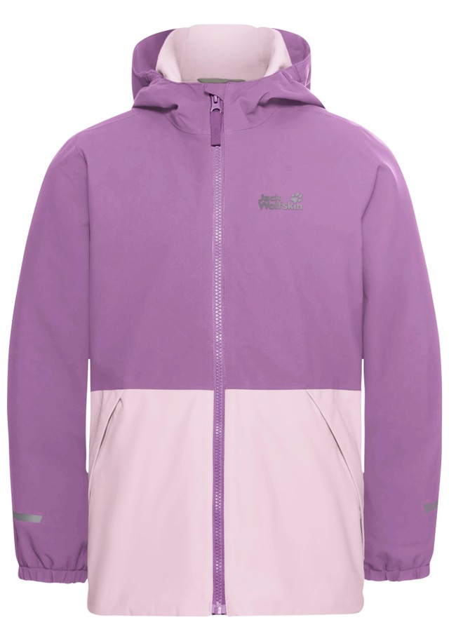 Jack Wolfskin Winterjacke »SNOW DAYS JKT KIDS« mit Kapuze für Kinder, mit Kapuze, wasserdicht, winddicht, atmungsaktiv