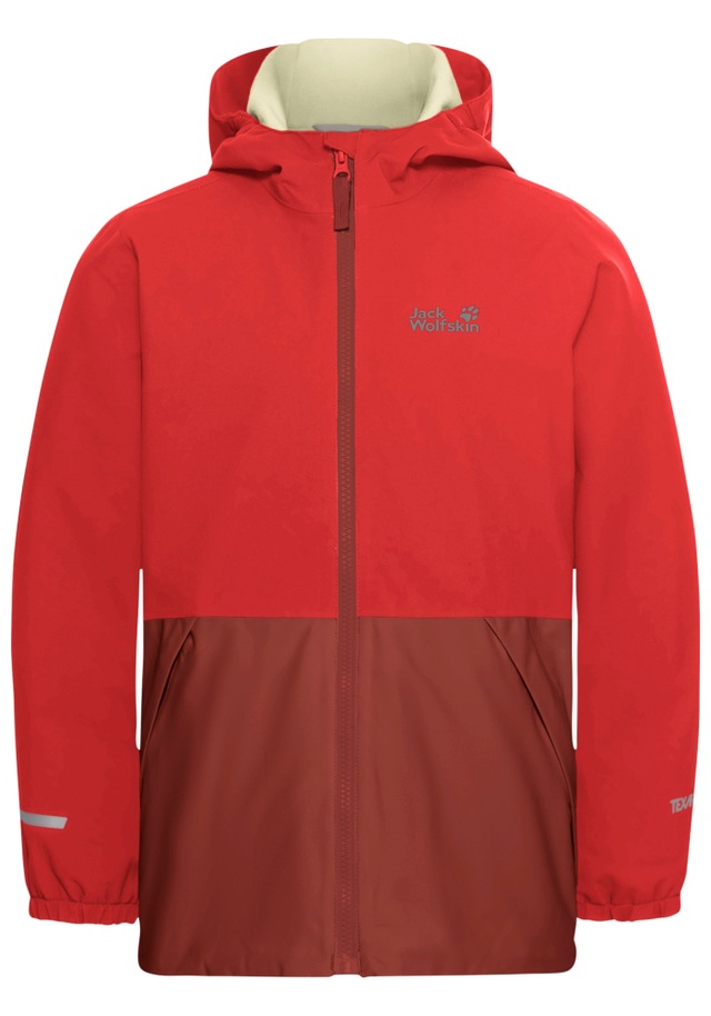 Jack Wolfskin Winterjacke »SNOW DAYS JKT KIDS« mit Kapuze für Kinder, mit Kapuze, wasserdicht, winddicht, atmungsaktiv