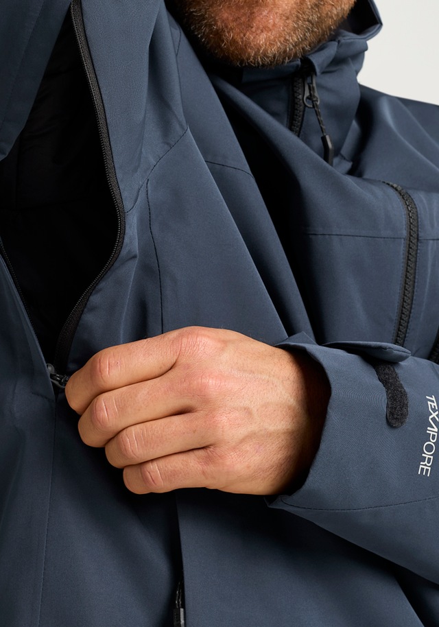 Jack Wolfskin Skijacke »FLOWLINE 3IN1 JKT M« mit Kapuze mit 3-in-1-Funktion, wasserdicht, winddicht, atmungsaktiv