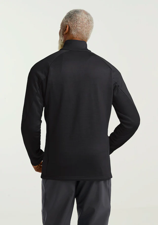 Jack Wolfskin Fleecejacke »PEAK DISTRICT FZ M« mit Full-Zip, meliert, weich, kuschelig, luftig-weich