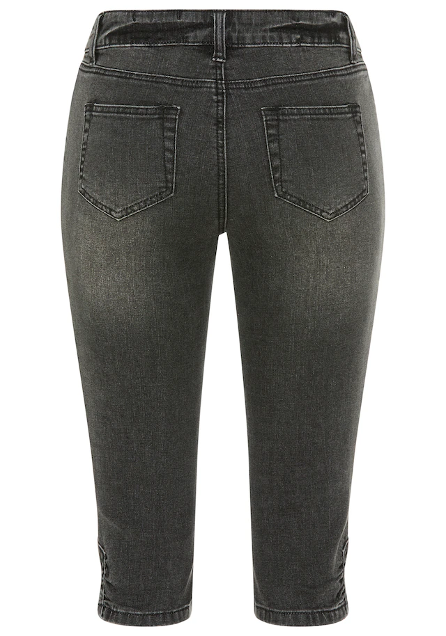 Arizona Caprijeans Skinny Fit, 3/4-Länge, mit Eingrifftaschen und Gesäßtaschen