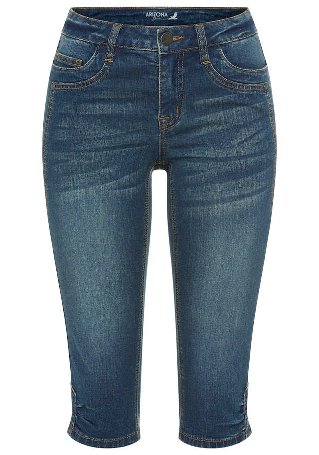 Arizona Caprijeans Skinny Fit, 3/4-Länge, mit Eingrifftaschen und Gesäßtaschen