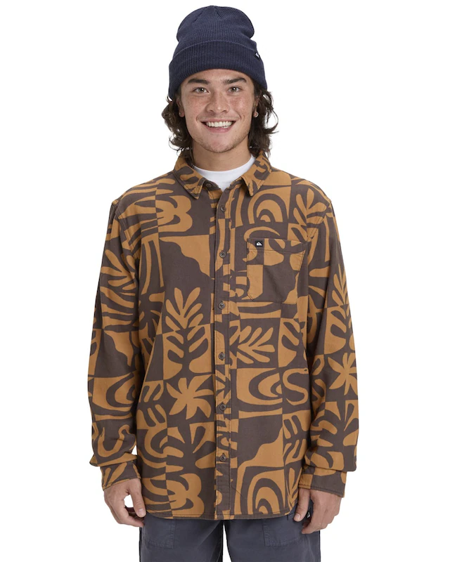 Quiksilver Langarmhemd »Motherfly Printed«