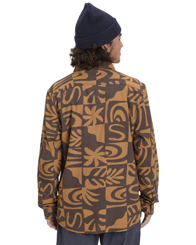 Quiksilver Langarmhemd »Motherfly Printed«