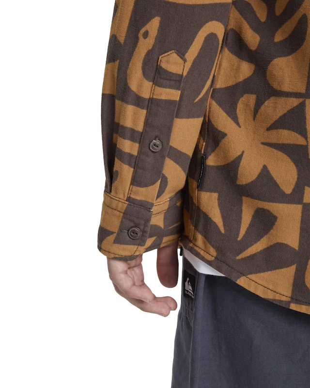 Quiksilver Langarmhemd »Motherfly Printed«