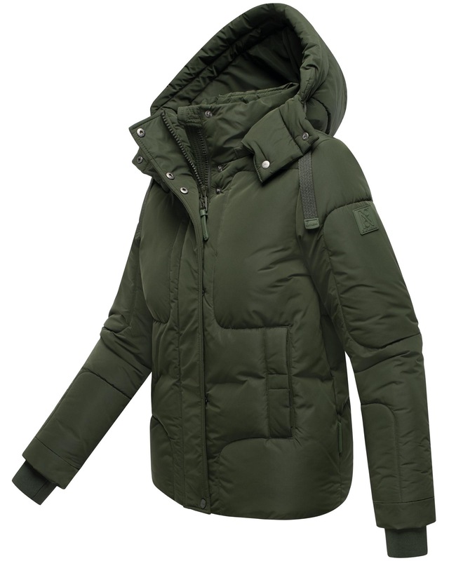 Navahoo Steppjacke »Zauberlicht 14« mit Kapuze Winterjacke mit abnehmbarer Kapuze und Fleece-Futter