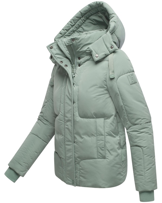 Navahoo Steppjacke »Zauberlicht 14« mit Kapuze Winterjacke mit abnehmbarer Kapuze und Fleece-Futter
