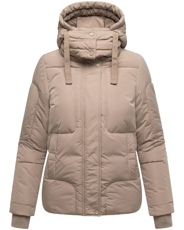 Navahoo Steppjacke »Zauberlicht 14« mit Kapuze Winterjacke mit abnehmbarer Kapuze und Fleece-Futter