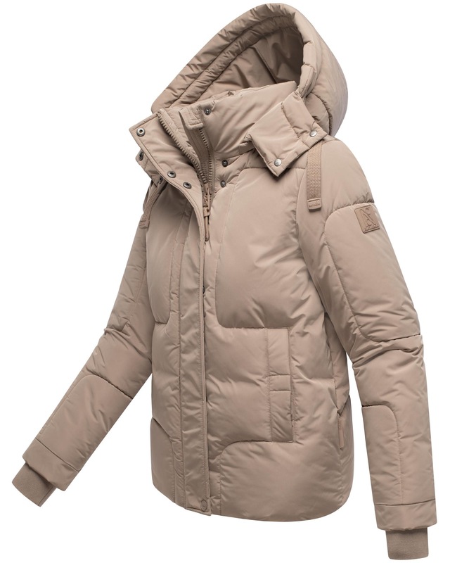 Navahoo Steppjacke »Zauberlicht 14« mit Kapuze Winterjacke mit abnehmbarer Kapuze und Fleece-Futter