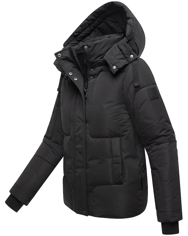 Navahoo Steppjacke »Zauberlicht 14« mit Kapuze Winterjacke mit abnehmbarer Kapuze und Fleece-Futter