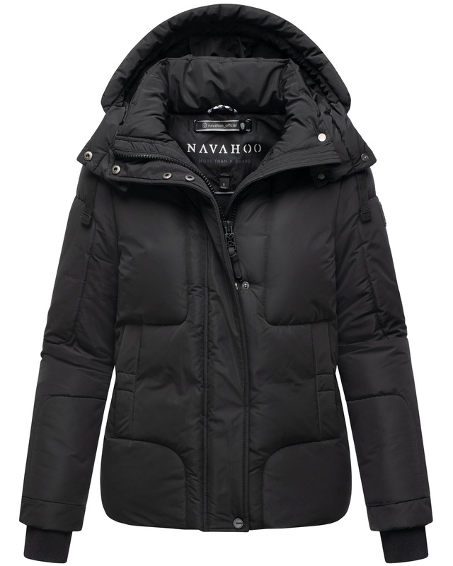 Navahoo Steppjacke »Zauberlicht 14« mit Kapuze Winterjacke mit abnehmbarer Kapuze und Fleece-Futter