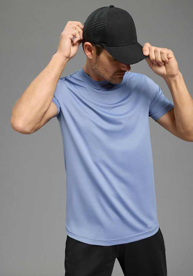 Ocean Sportswear Funktionsshirt »atmungsaktiv , quick dry« schmal geschnitten, Kurzarm, schnell trocknend, unifarben