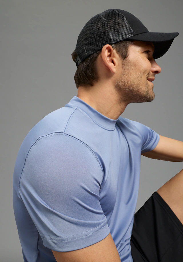 Ocean Sportswear Funktionsshirt »atmungsaktiv , quick dry« schmal geschnitten, Kurzarm, schnell trocknend, unifarben