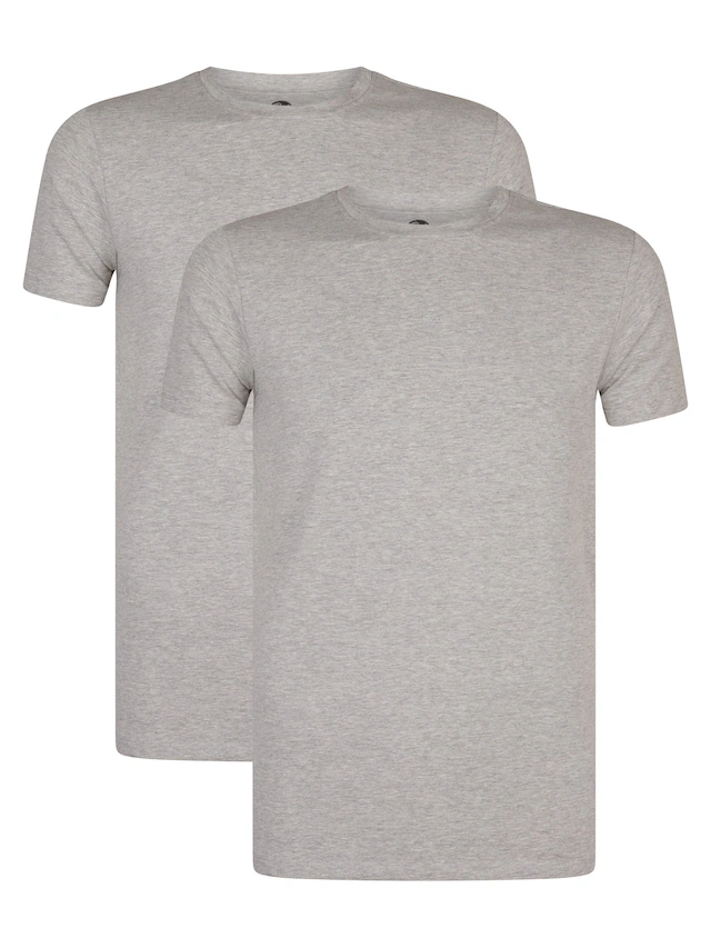 Petrol Industries T-Shirt »Men Body Fit R-Neck - 2PACK« Packung, 2er-, Auch ideal zum Unterziehen