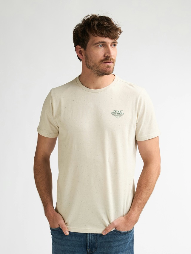 Petrol Industries T-Shirt »Men T-Shirt Claic Print« mit Logo Schriftzug