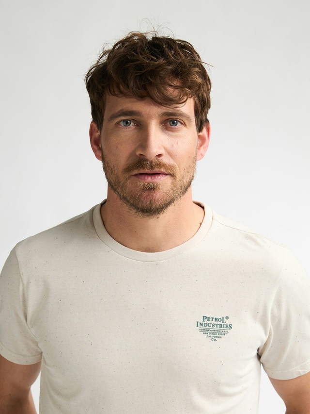 Petrol Industries T-Shirt »Men T-Shirt Claic Print« mit Logo Schriftzug