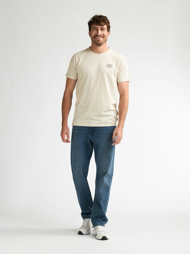 Petrol Industries T-Shirt »Men T-Shirt Claic Print« mit Logo Schriftzug