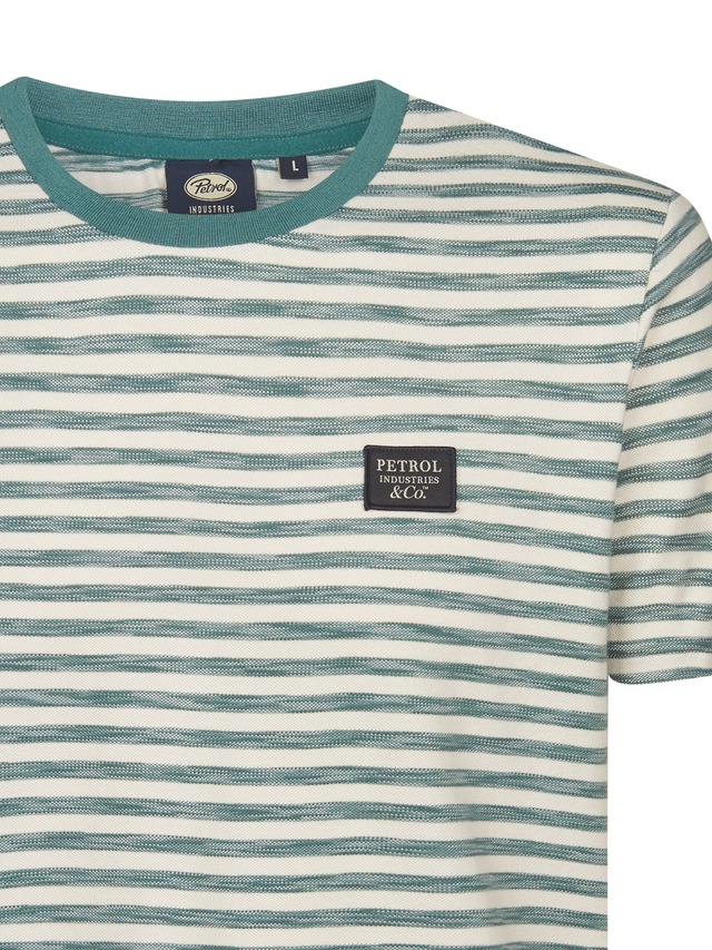 Petrol Industries T-Shirt »Men T-Shirt« mit Logo Stickerei