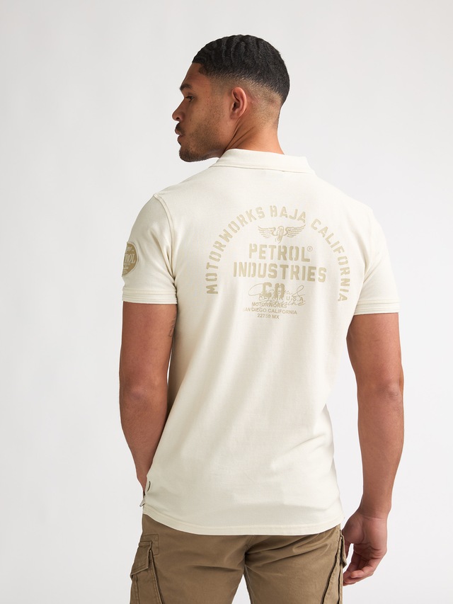 Petrol Industries Poloshirt »Men Polo Short Sleeve« mit Logo Stickereien