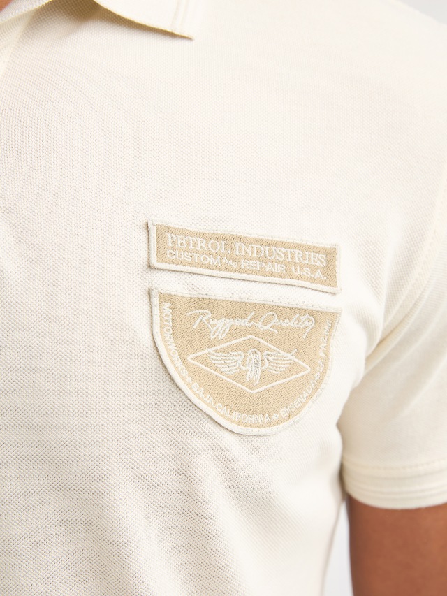 Petrol Industries Poloshirt »Men Polo Short Sleeve« mit Logo Stickereien