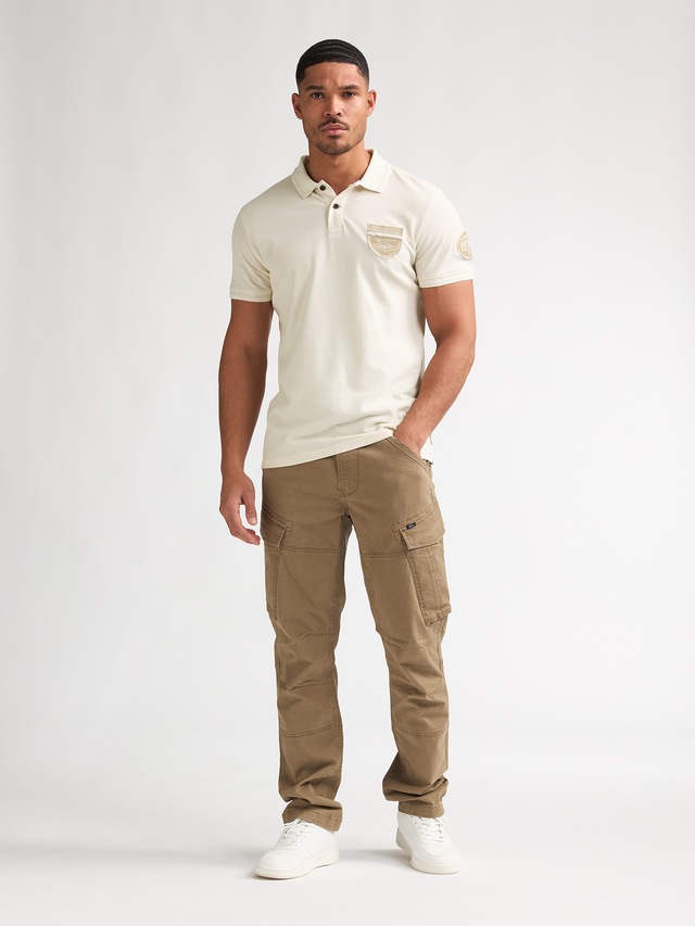 Petrol Industries Poloshirt »Men Polo Short Sleeve« mit Logo Stickereien