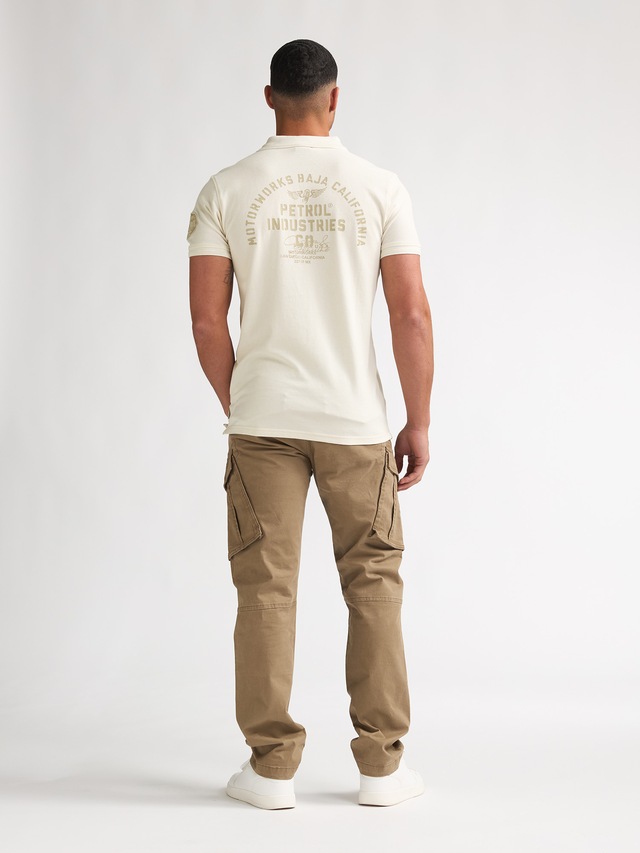 Petrol Industries Poloshirt »Men Polo Short Sleeve« mit Logo Stickereien